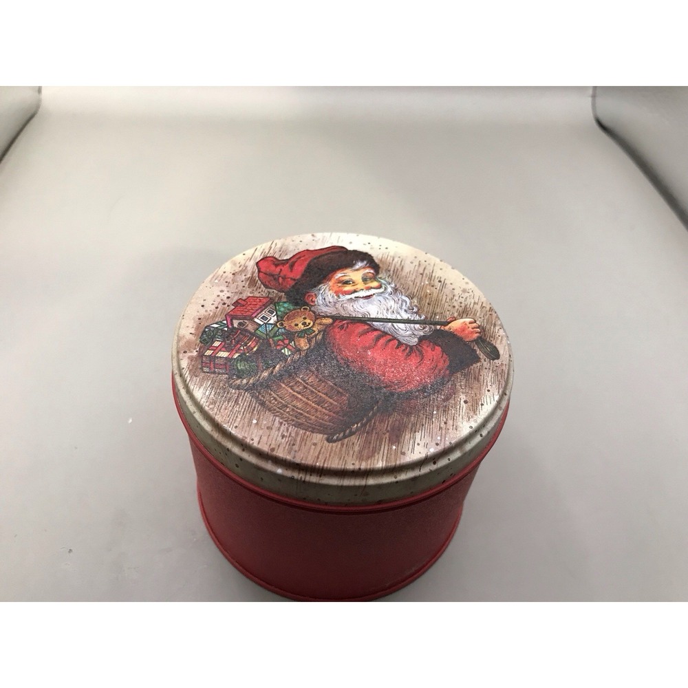 Potpouri Press Santa Holiday Tin With Almost 50 Paper Coasters